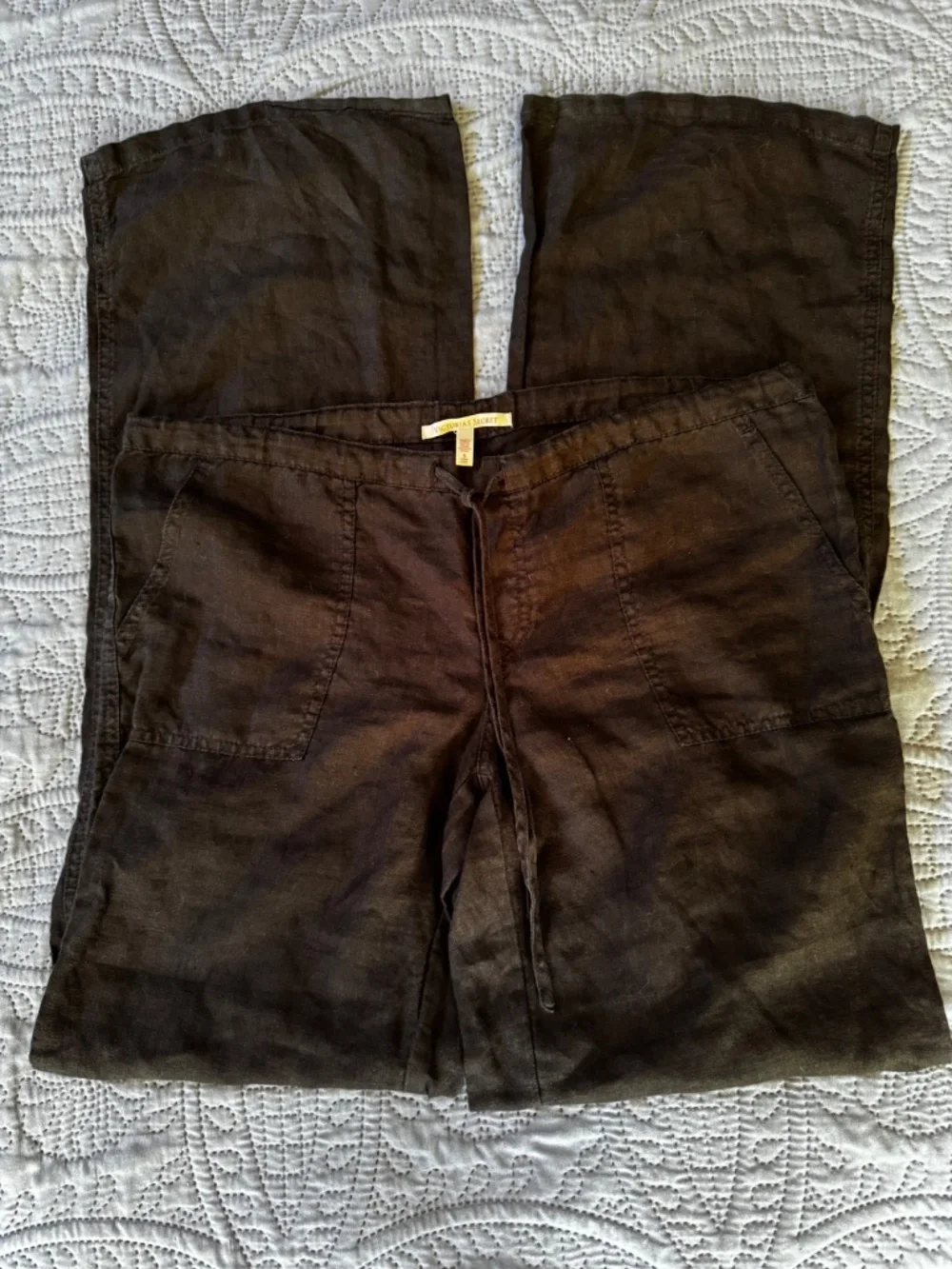 Victoria’s Secret Drawstring Linen Pants